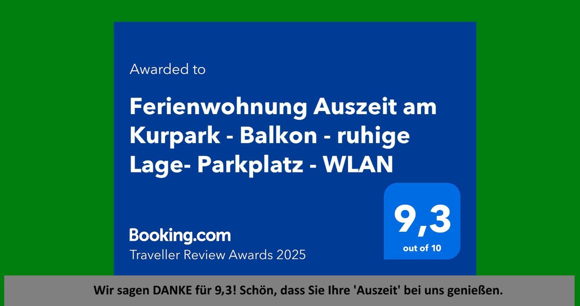 Ferienwohnung Auszeit Am Kurpark Bad Berka - Balkon - Ruhige Lage- Gratis Parkplatz & Wlan Exterior photo